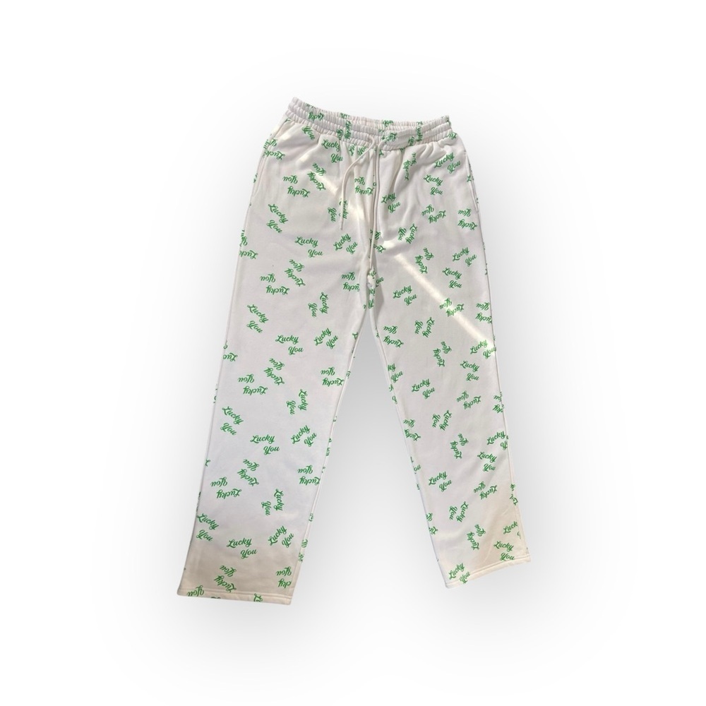 Vinyl Icons “Lucky You” St. Patrick’s Day Jogger Sweatpants Women’s XL